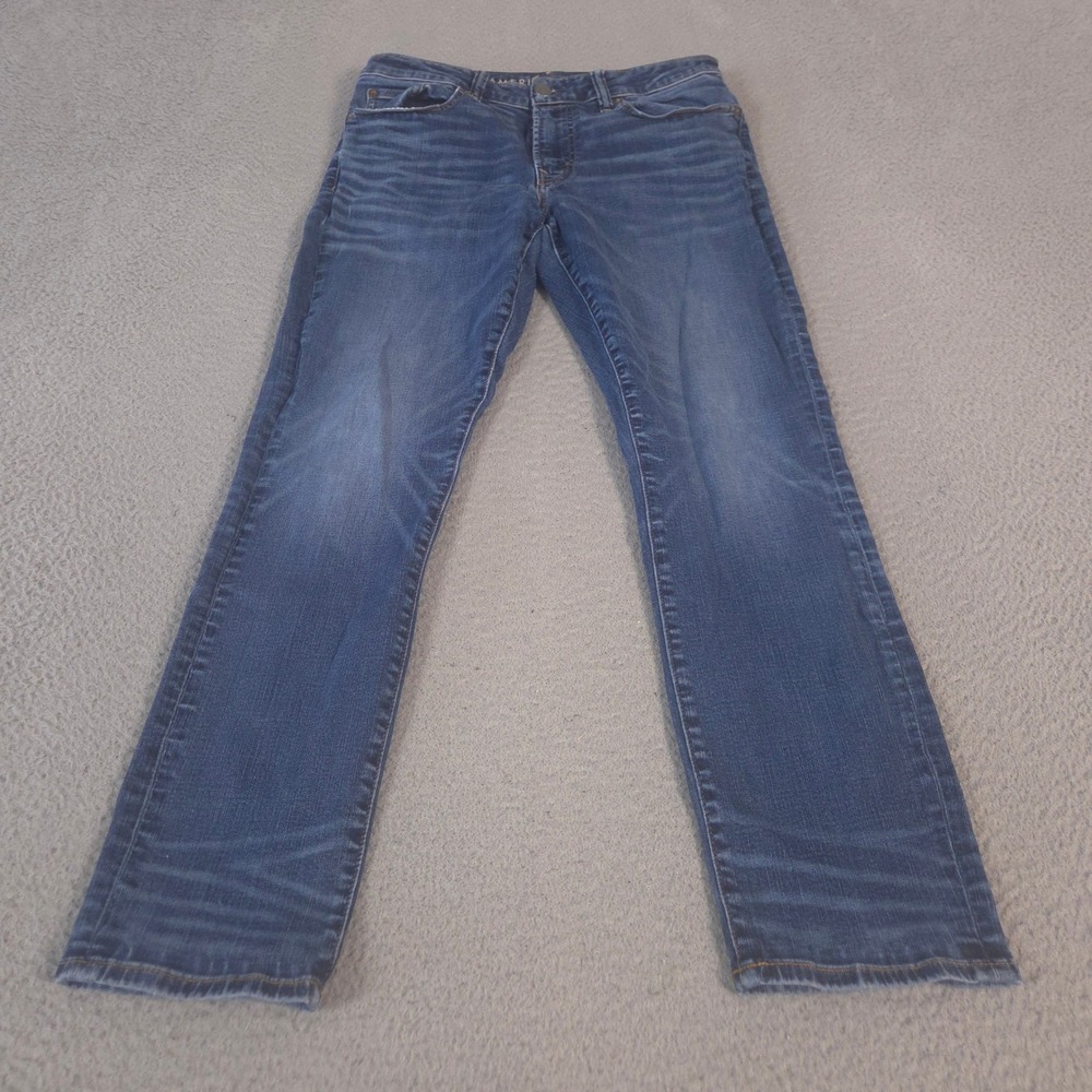 American Eagle Jeans Mens 31x30‎ Blue Slim Next Level Airflex Stretch Denim
